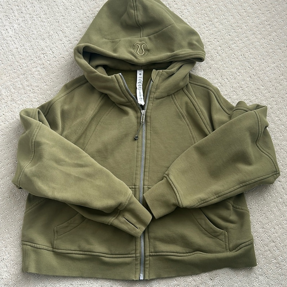 Lululemon scuba oversized zip up hoodie M/L